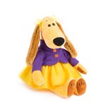 Собака Мадмуазель Виолетта мягкая игрушка Басик и компания 25 см BUDI BASA