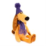 Собака Месье Оскар мягкая игрушка Басик и компания 25 см BUDI BASA