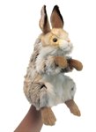 Заяц мягкая игрушка на руку для кукольного театра 35 см Hansa