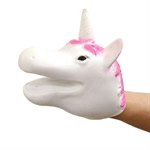 РУКОЗВЕРИ Единорог белый игрушка на руку