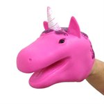 РУКОЗВЕРИ Единорог розовый игрушка на руку