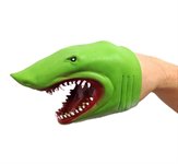 РУКОЗВЕРИ Акула зеленая игрушка на руку