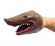 РУКОЗВЕРИ Акула коричневая игрушка на руку
