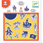 Набор штампов Пираты Djeco