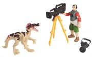 Динозавр Эораптор и кинооператор со снаряжением игровой набор Chap Mei