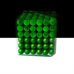 NEOCUBE Магнитный конструктор НЕОКУБ 5 мм Альфа 216 сфер светится в темноте