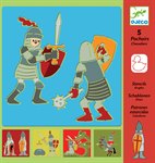 Набор трафаретов Рыцари Djeco