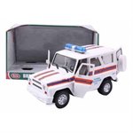 Игрушечный инерционный автомобиль УАЗ Hunter МЧС Play Smart