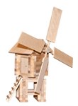 Ветряная мельница Деревянный конструктор действующая модель Теремок Пелси