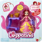 Игровой набор кукла с аксессуарами Cuppatinis, трансформирующаяся в чайную чашку, Mocha Lisa Jakks Pacific