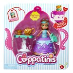 Игровой набор кукла с аксессуарами Cuppatinis, трансформирующаяся в чайную чашку, Carmela La Creme Jakks Pacific