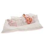 Кукла младенец Antonio Juan Munecas Ману в розовом озвученная 29 см