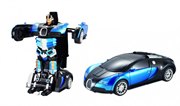 Радиоуправляемый Робот-трансформер трансбот Спортивный автомобиль синий 1 Toy Т10862