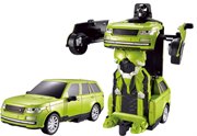 Радиоуправляемый Робот-трансформер трансбот Джип зеленый 1 Toy