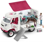 Ветеринарный фургон с ганноверским жеребенком Schleich