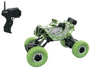 Радиоуправляемая раллийная машина бигвил 4WD Драйв 2,4GHz скорость до 14км/ч зеленая