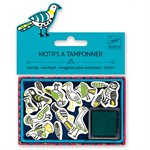 Набор штампов Птицы Djeco