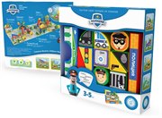 Полиция Magneticus конструктор Весёлый городок из кубиков