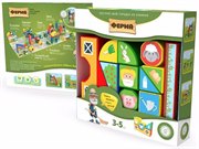 Ферма Magneticus конструктор Весёлый городок из кубиков