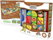 Замок Magneticus конструктор Весёлый городок из кубиков