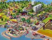 Железная дорога БРИО Комплект игрушек для детской игровой площадки комнаты