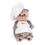 Кот Басик шеф-повар мягкая игрушка 19 см BUDI BASA
