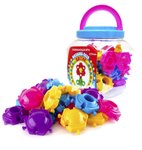 Напольная мозаика Полянка 40 деталей Пластмастер