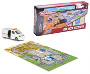 Игровой набор коврик Creatix Construction Majorette с машинкой 2056412