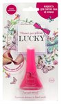 Детский лак для ногтей Lucky цвет 068 ярко-розовый Только для девочек Детская косметика