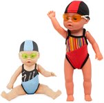 Кукла Юный пловец для ванны 33 см S+S