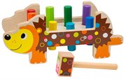 Забивалка Дикообраз развивающая деревянная игрушка Alex