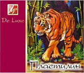 Пластилин классический серия ЛЮКС 12 цветов со стеком 210 гр ЛУЧ