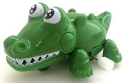 Игрушка заводная для ванны Крокодильчик