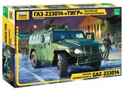 Советский бронеавтомобиль ГАЗ-233014 "Тигр" Сборная модель масштаб 1/35 Звезда 3668