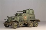 Советский бронеавтомобиль БА-10 Сборная модель масштаб 1/35 Звезда 3617