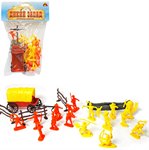 Солдатики Ковбои и индейцы Дикий запад Игровой набор Тилибом 21 шт