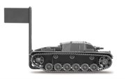 Штурмгешутц Немецкое штурмовое орудие Stug.III Сборная модель танка 1/100 Звезда 6155