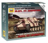 Ягдпантера Немецкий тяжелый истребитель танков Sd.Kfz. 173 сборная модель 1/100 Звезда 6183