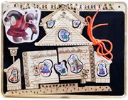 Сказки на магнитах кукольный театр Теремок К-0543/8