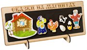 Сказки на магнитах кукольный театр Курочка Ряба К-0543/6