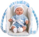 Кукла Arias ELEGANCE мягконабивная в переносном кресле 28 см