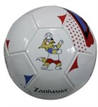 Футбольный мяч Волк Забивака Zabivaka Headshot 23см с символикой Чемпионат мира по футболу FIFA World Cup Russia 2018 в России