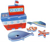 Стикеры для ванны Построй пароходик Barney &amp; Buddy