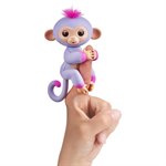Fingerlings Интерактивная обезьянка СИДНЕЙ двухцветная (пурпур и розовая) Ombre WowWee