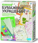 Бумажные украшения набор для творчества Green Creativity 4M 00-04562
