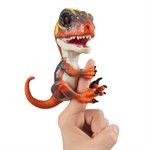 UNTAMED DINO Динозавр интерактивный зелёный оранжевый FINGERLINGS WowWee