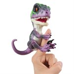 UNTAMED DINO Динозавр интерактивный фиолетовый тёмно-зелёный FINGERLINGS WowWee