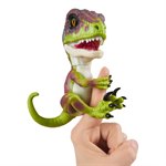 UNTAMED DINO Динозавр интерактивный зелёный фиолетовый FINGERLINGS WowWee
