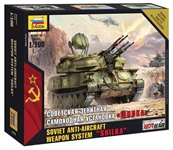 "Шилка" Советская зенитная ЗСУ сборная модель 1/100 Звезда 7419