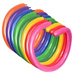 Воздушные шары для моделирования ШДМ 2'' ассорти металлик 100 шт. Sempertex